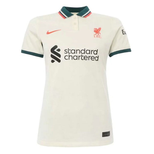 Camiseta Liverpool Replica Segunda Ropa Mujer 2021/22